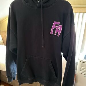 FA Black Hoodie Sweater